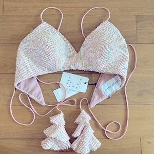 Mani K Jassal Donna Bustier in Pink